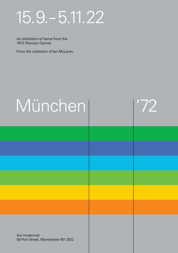 München '72 - an exhibition of items from the 1972 Olympic Games : from the collection of Ian McLaren