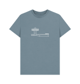 Stone Blue Forton Services (white print)