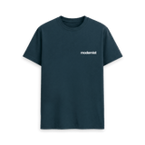 Denim Blue Printed T-shirt Front