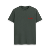 Dark Grey Printed T-shirt Front