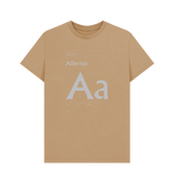 Sand Typeface Tees - Albertus
