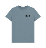 Stone Blue Printed T-shirt