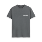 Slate Grey Printed T-shirt Front