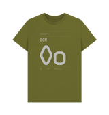 Moss Green Printed T-shirt