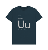 Denim Blue Typeface Tees - Univers