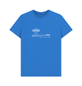 Bright Blue Forton Services (white print)