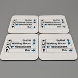 Rail Mugs and Coasters