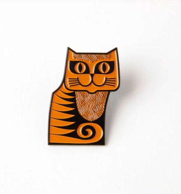 Magpie x Hornsea Cat Enamel Pin