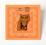 Magpie x Hornsea Cat Enamel Pin