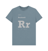 Stone Blue Printed T-shirt