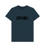 Denim Blue Printed T-shirt