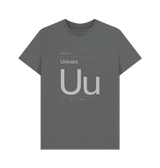 Slate Grey Typeface Tees - Univers