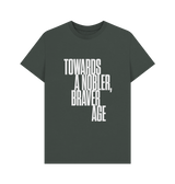 Dark Grey Printed T-shirt