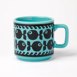 Magpie X Hornsea Mug - Fish (Teal)