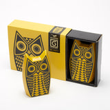 Magpie x Hornsea Owl Cruet Set - Yellow
