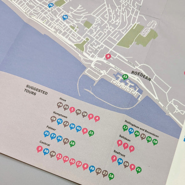 Modern Brighton and Hove - Map