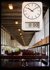 Preston Bus Station Clock Badge