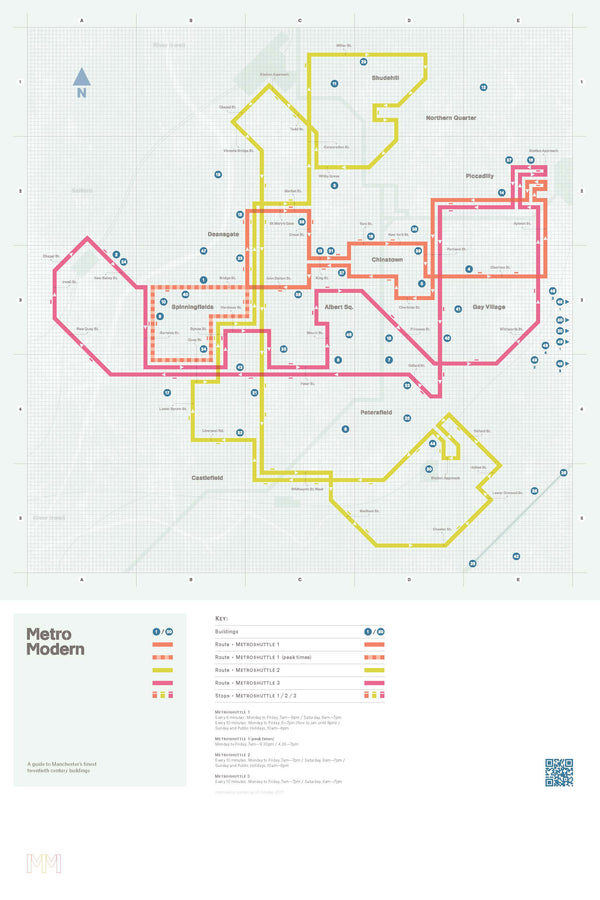 METRO MODERN MAP (2013)