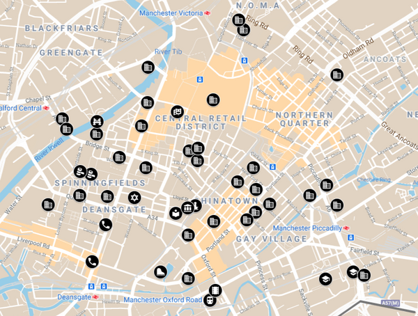 MANCHESTER MAP (2014)