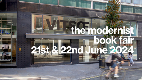THE MODERNIST BOOK FAIR (2024)