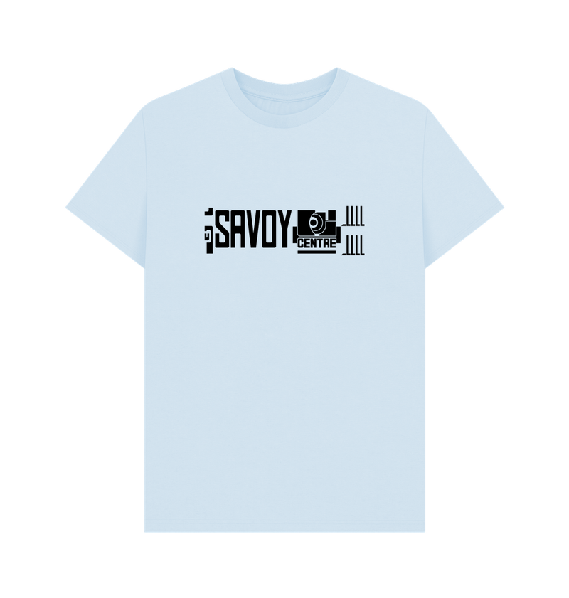 Sky Blue Printed T-shirt