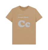 Sand Typeface  Tees - Cooper Black