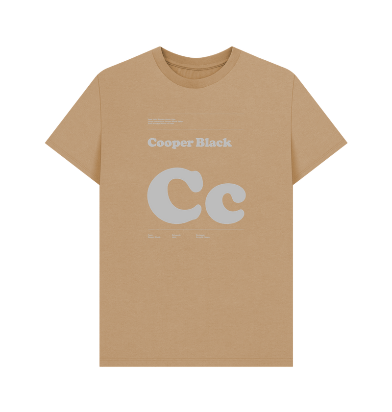 Sand Typeface  Tees - Cooper Black