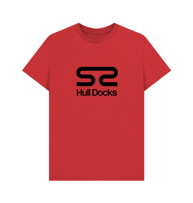 Red Hull Docks (black print)