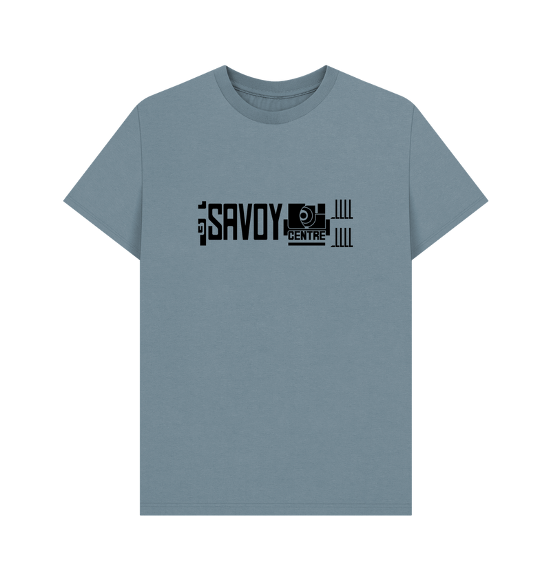 Stone Blue Printed T-shirt
