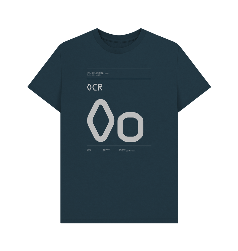 Denim Blue Printed T-shirt