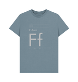 Stone Blue Typeface Tees - Futura