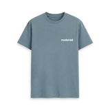 Stone Blue Printed T-shirt Front