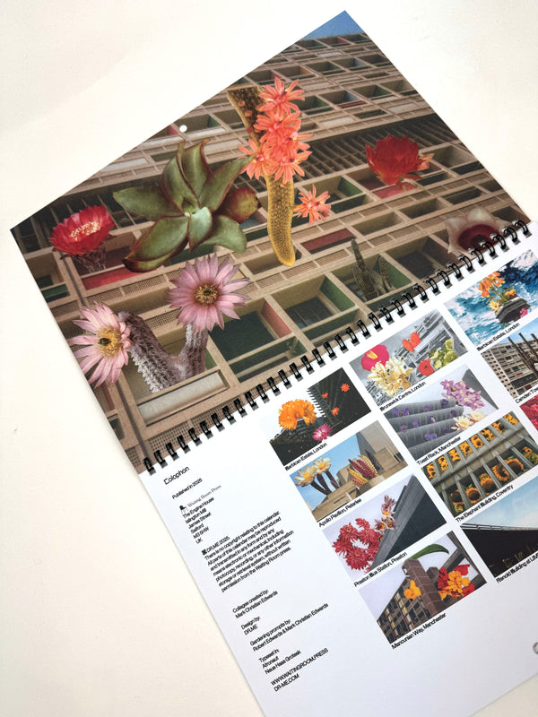 Brutalist Botany 2026 Calendar