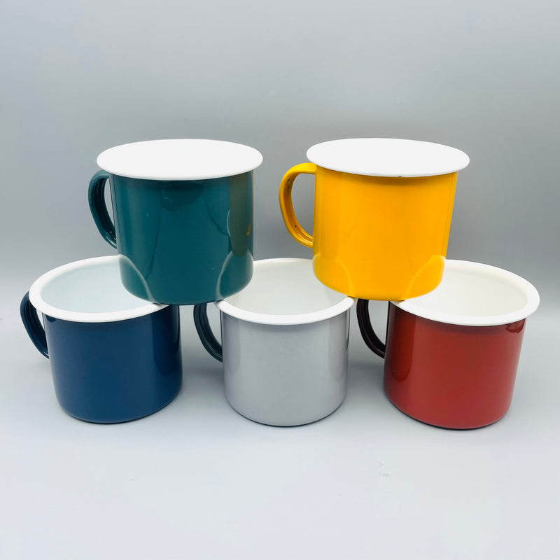 Argon Tableware Coloured Enamel Mug