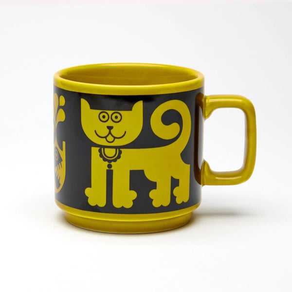 Magpie X Hornsea Mug Cat & Piranha