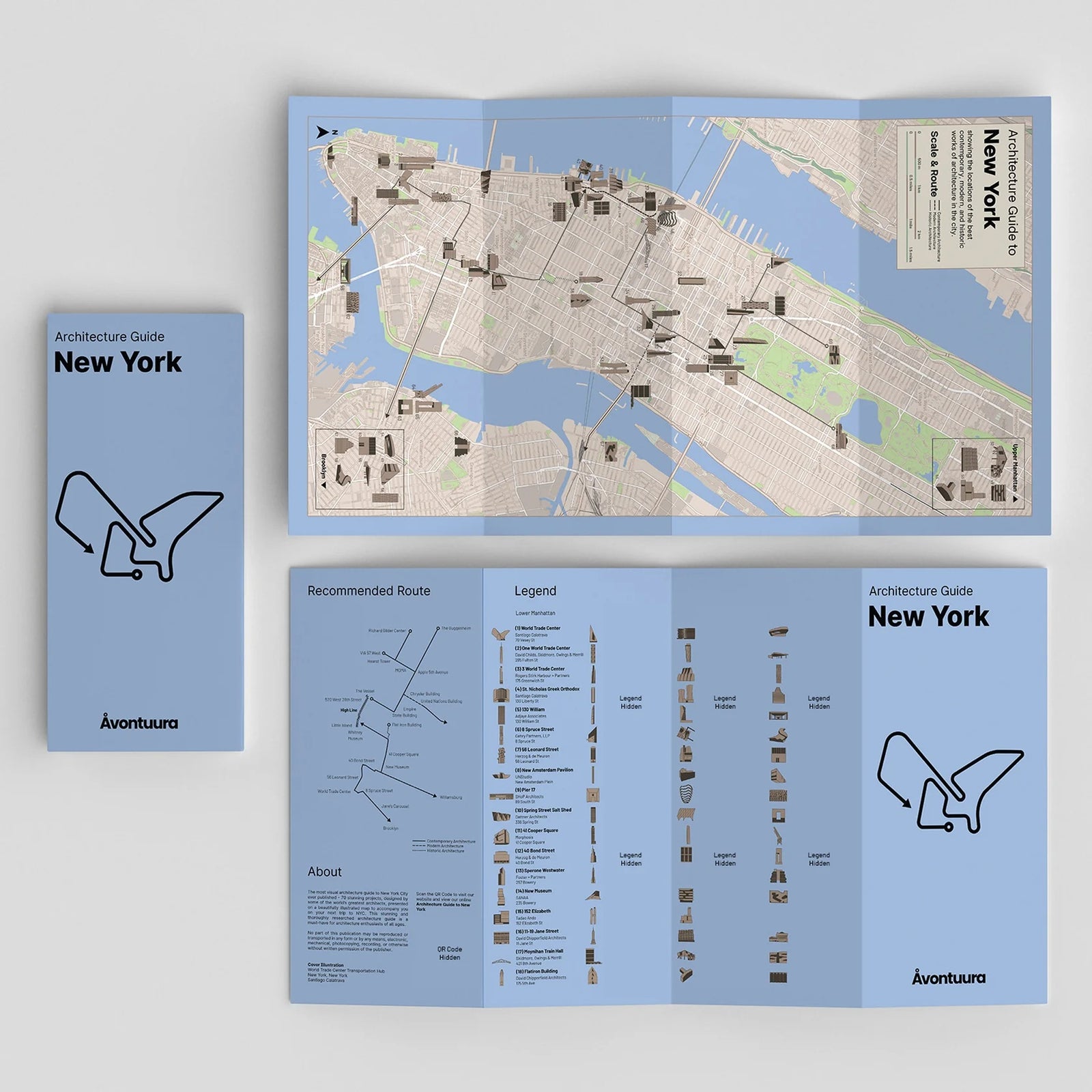 地図・旅行ガイド an architectural guide Åvontuura Architecture Guides