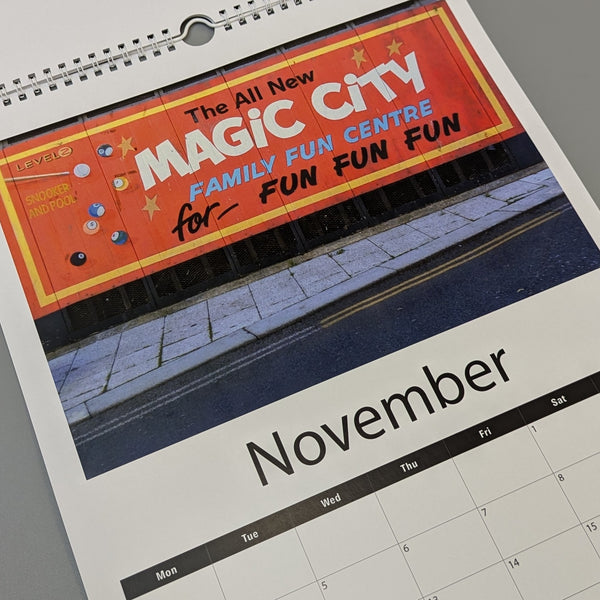 2025 Calendar - 12 Arcades by Steve Marland