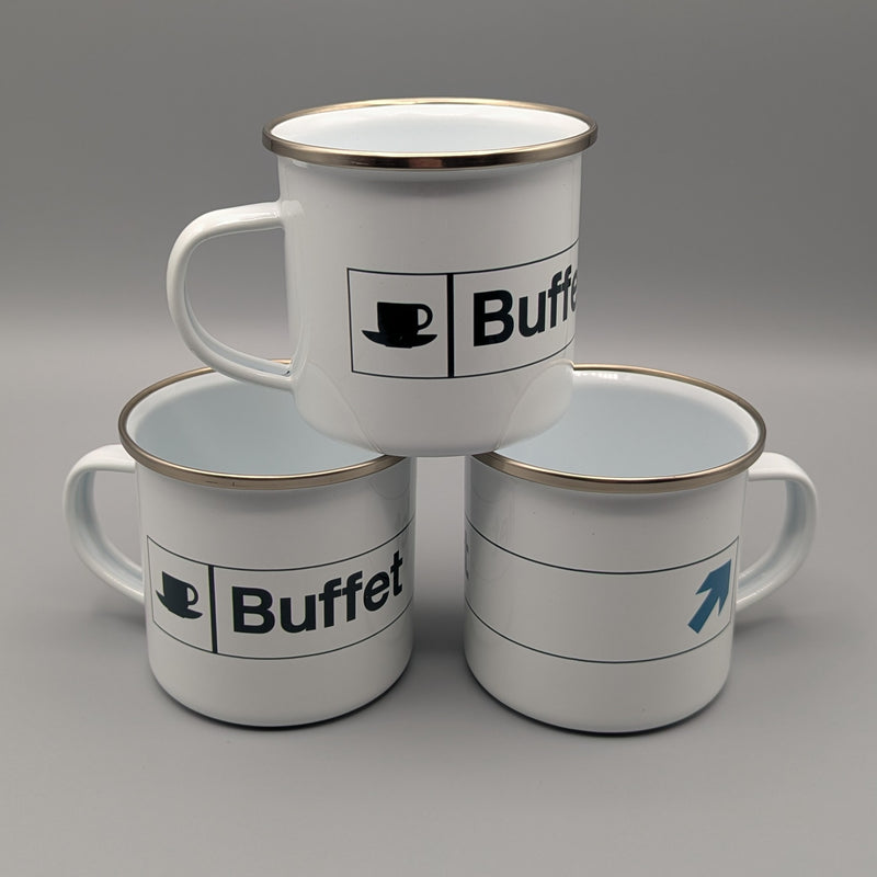 Rail Mugs and Coasters