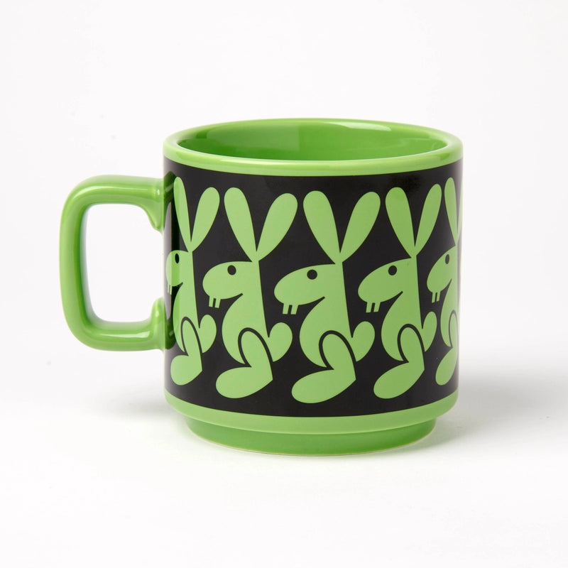 Magpie X Hornsea Mug - Rabbit (Green)