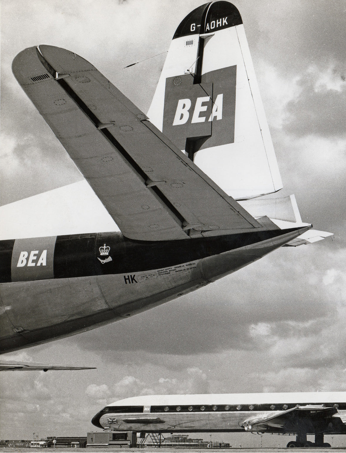 Red Square : Mary de Saulles and the 1960s BEA corporate identity