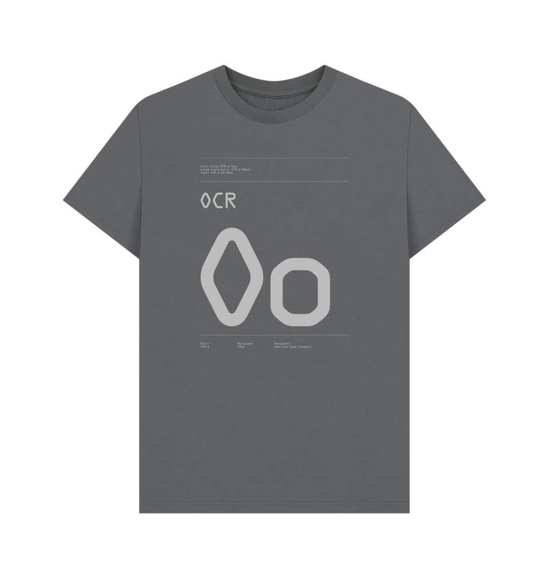 Slate Grey Printed T-shirt