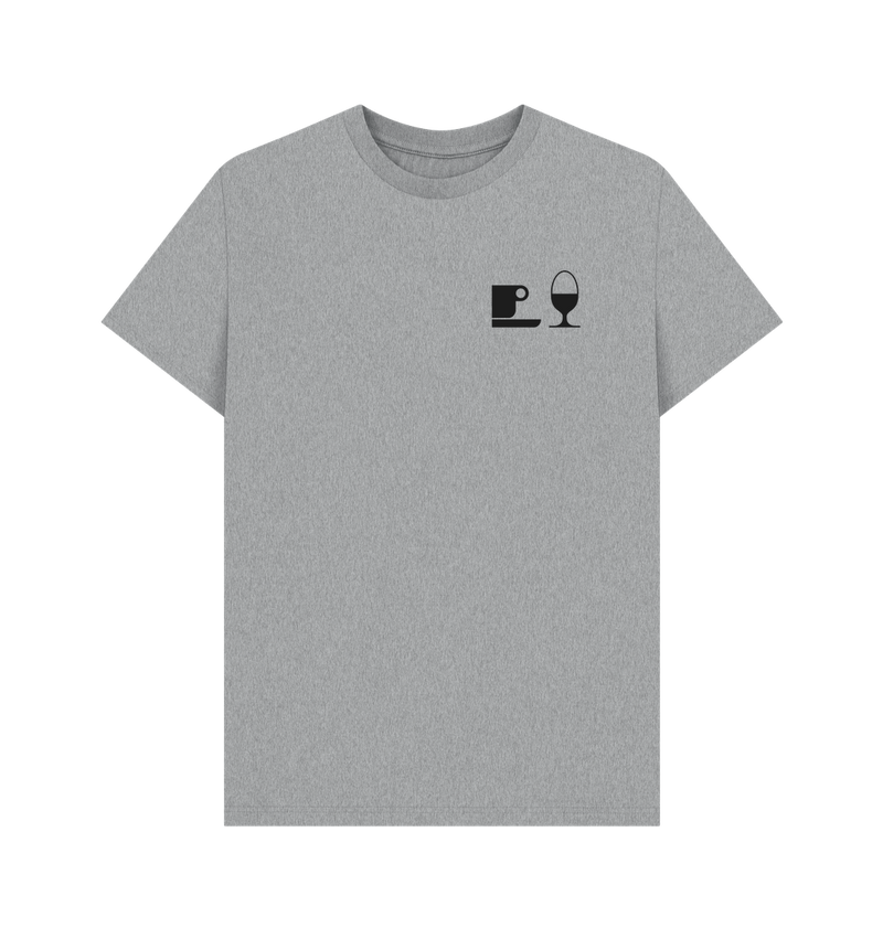 Athletic Grey Printed T-shirt