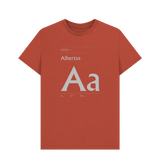 Rust Typeface  Tees - Albertus