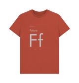 Rust Typeface Tees - Futura