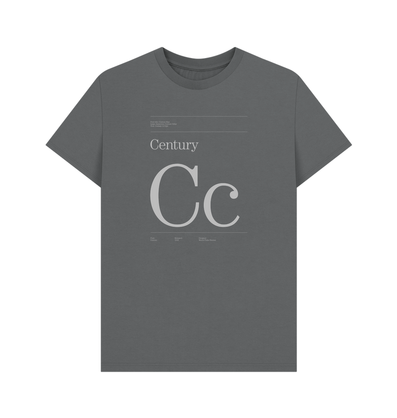 Slate Grey Printed T-shirt