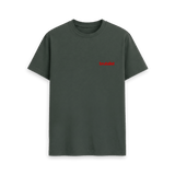 Dark Grey Printed T-shirt Front