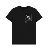 Black Otl Aicher pictogram 0602 (cycling) - White Print