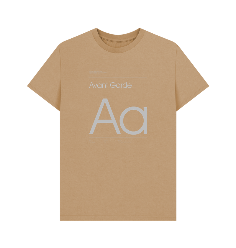 Sand Typeface  Tees - Avant Garde