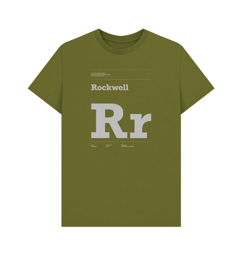 Moss Green Printed T-shirt