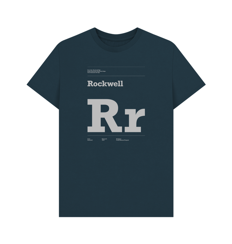 Denim Blue Printed T-shirt